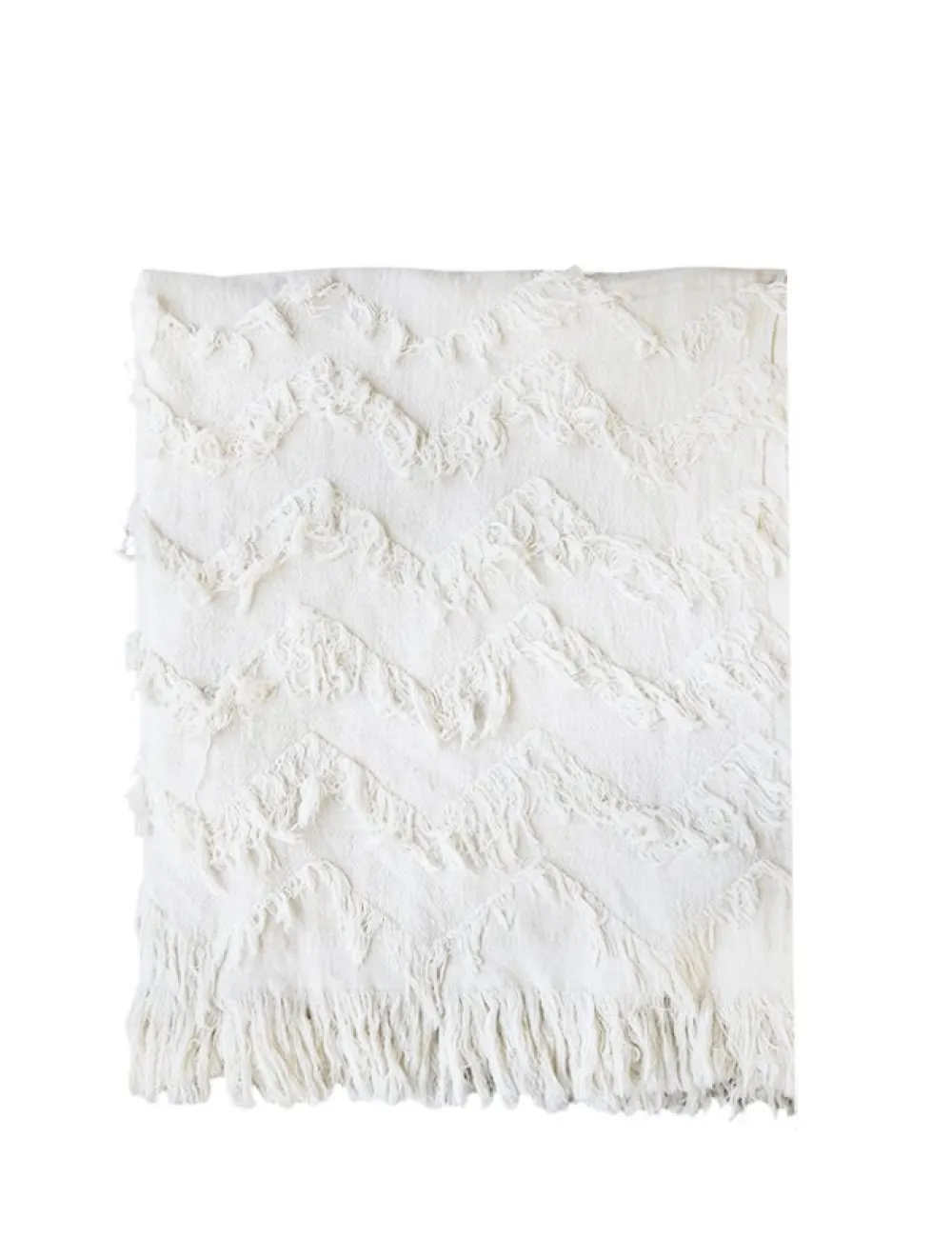 Chic Antique Plaid mit Fransen