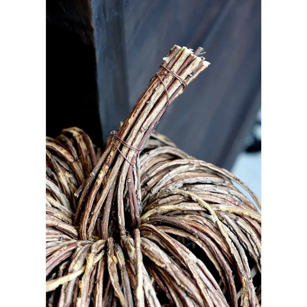 Chic Antique Rattan Kürbis