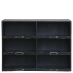 Chic Antique Regal mit 6 Fächern