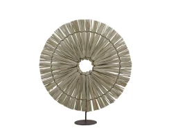 Chic Antique Rundes Dekor auf Fuß