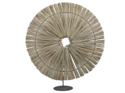 Chic Antique Rundes Dekor auf Fuß