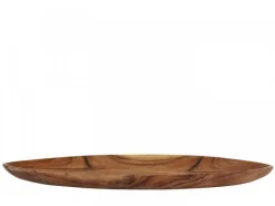 Chic Antique Schale Laon länglich aus Akazienholz