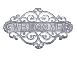 Chic Antique Schild Welcome