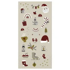 Chic Antique Servietten mit Weihnachtsmotiv