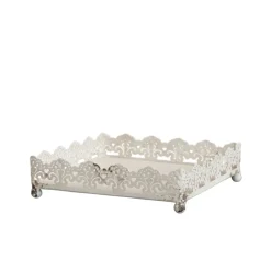 Chic Antique Serviettenhalter mit Dekorkante