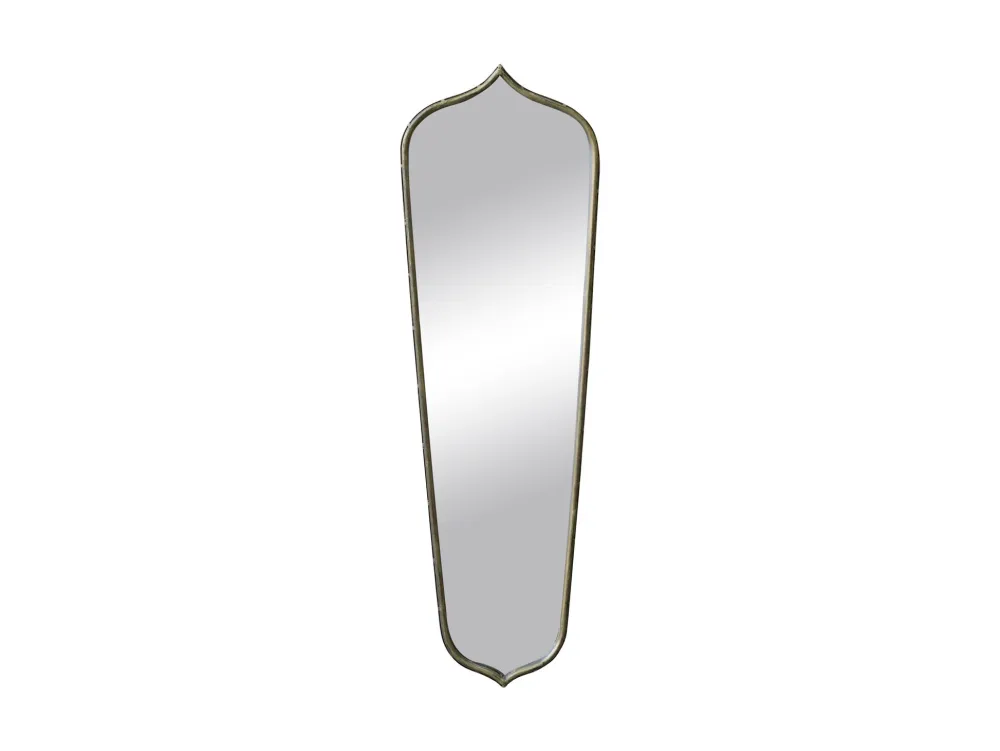 Chic Antique Spiegel länglich mit Rahmen aus Eisen