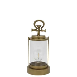 Chic Antique Stall Laterne mit LED und Timer