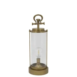 Chic Antique Stall Laterne mit LED und Timer