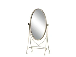 Chic Antique Standspiegel Tischspiegel auf Fuß