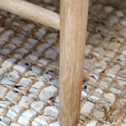 Chic Antique Stuhl mit Geflechtsitz