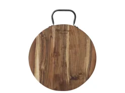 Chic Antique Tapasbrett Laon mit Eisengriff