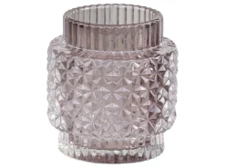 Chic Antique Teelichtglas mit Muster