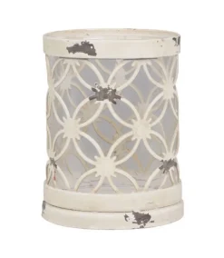 Chic Antique Teelichthalter mit Spitzenkante