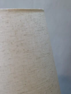 Chic Antique Tischlampe aus Glas mit Rillen