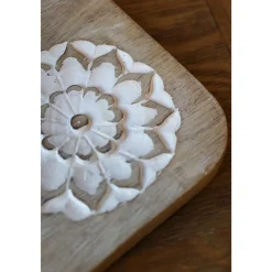 Chic Antique Tours Tapasbrett mit Schnitzereien