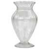 Chic Antique Vase Amphora aus Glas