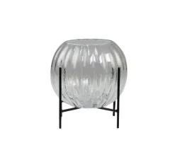 Chic Antique Vase auf Ständer