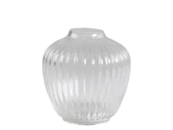 Chic Antique Vase mit Rillen