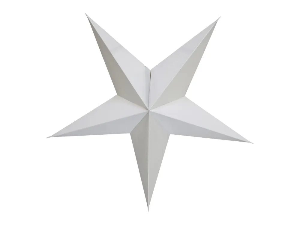 Chic Antique Vintage Papierstern 5 Zacken