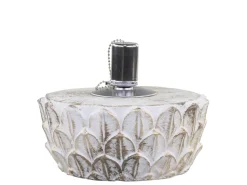 Chic Antique Vittel Öllampe mit Gold Muster