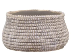 Chic Antique Évron Übertopf mit Geflecht Muster