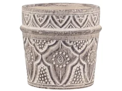 Chic Antique Évron Blumentopf mit Muster