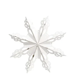 Chic Antique Wanddekor Schneeflocke