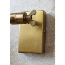 Chic Antique Wandlampe aus Messing