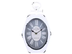 Chic Antique Wanduhr Sechseck