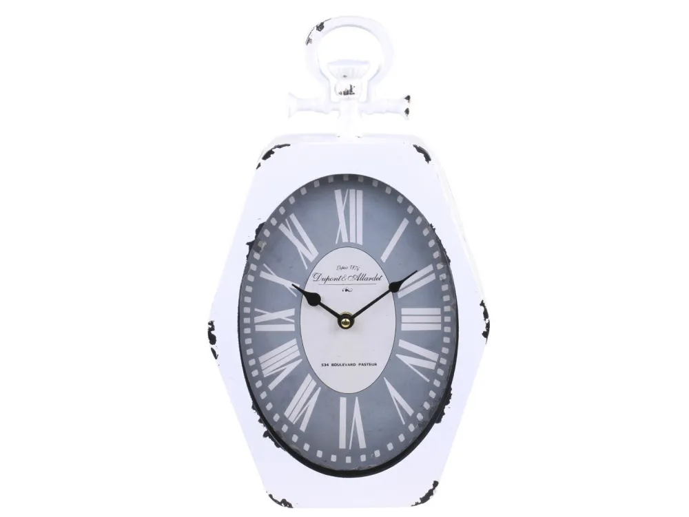 Chic Antique Wanduhr Sechseck