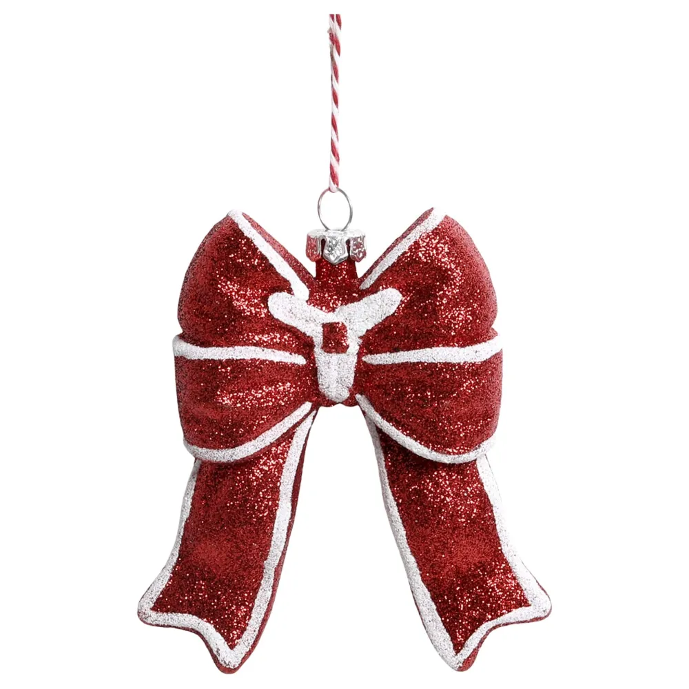 Chic Antique Weihnachtlicher Schleifen Aufhänger