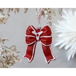 Chic Antique Weihnachtlicher Schleifen Aufhänger