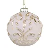 Chic Antique Weihnachtskugel mit Goldmuster Vrilles