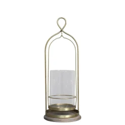 Chic Antique Windlicht mit Glas