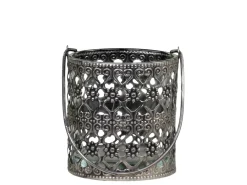 Chic Antique Windlicht mit Henkel und Schnörkeln