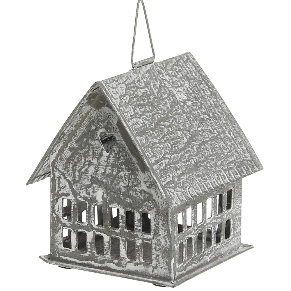 Chic Antique Winterliches Lichthaus zum Aufhängen