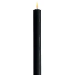 Deluxe Homeart LED 2er Set Stabkerze Real Flame