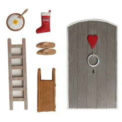 Det Gamle Apotek Wichteltür-Set 6-teilig mit Zubehör