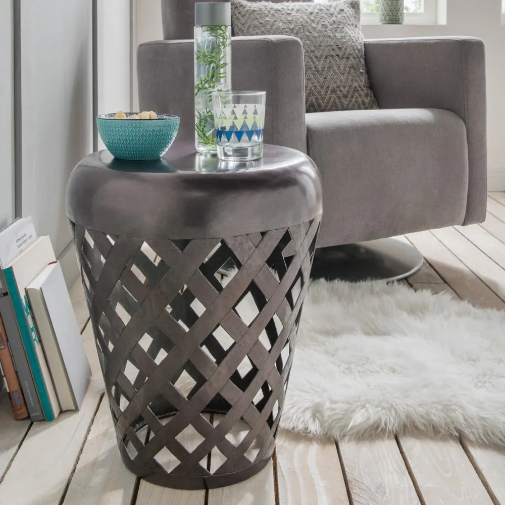 Faktorei Beistelltisch Kryle aus Aluminium