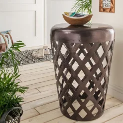 Faktorei Beistelltisch Kryle aus Aluminium