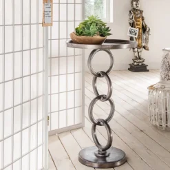 Faktorei Beistelltisch Ølby aus Aluminium