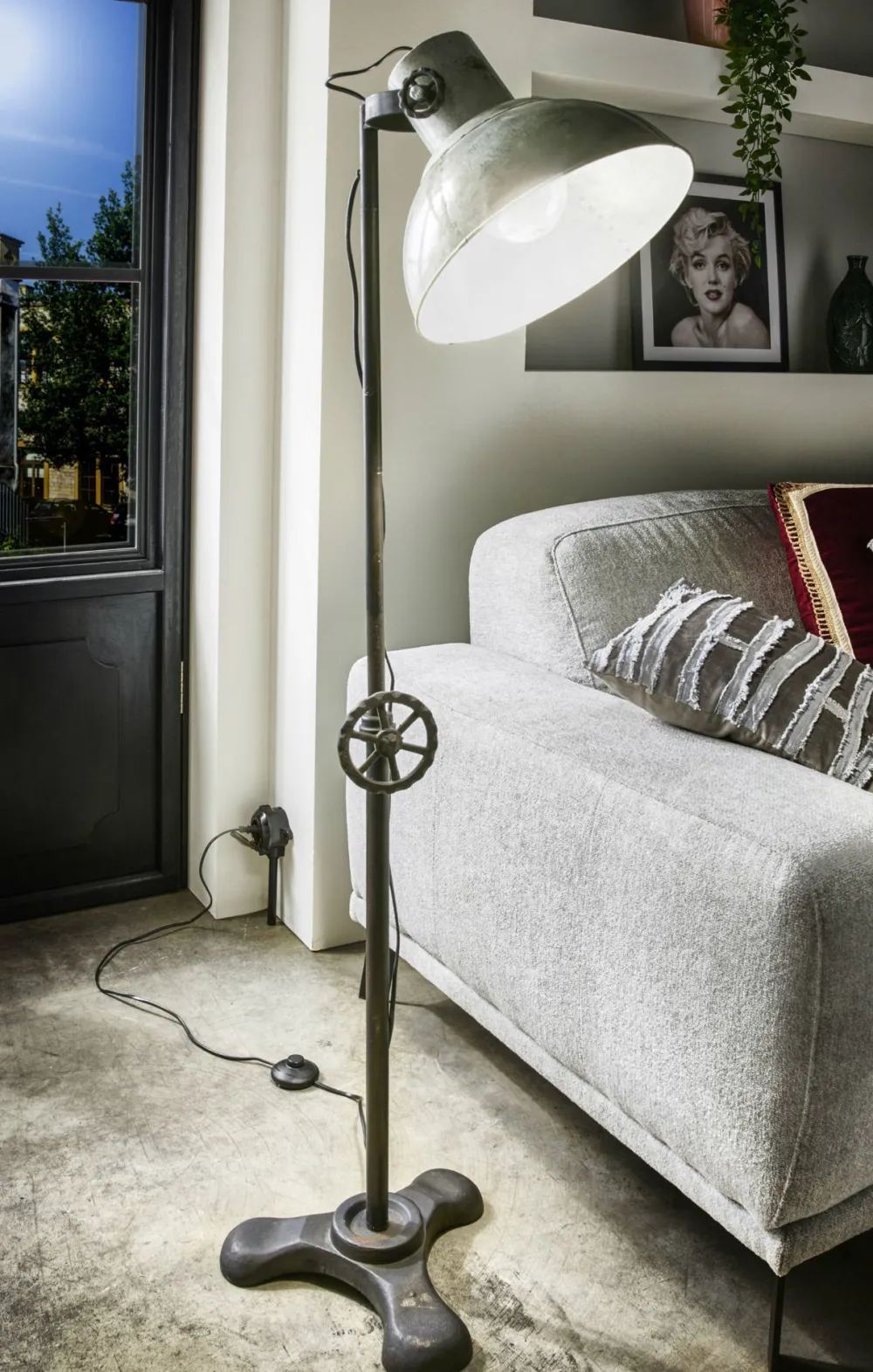 Faktorei Stehleuchte Jimmy Vintage Metall