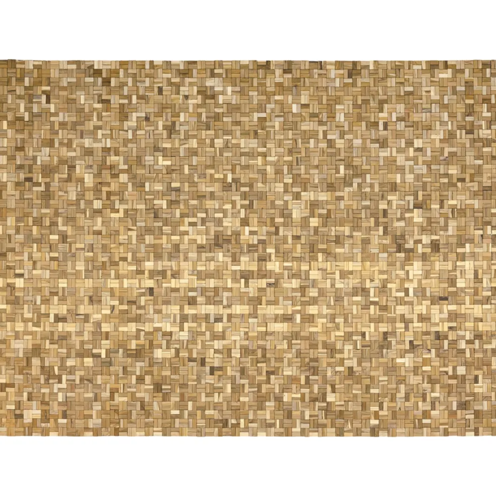 Faktorei Teakholz-Teppich Timber