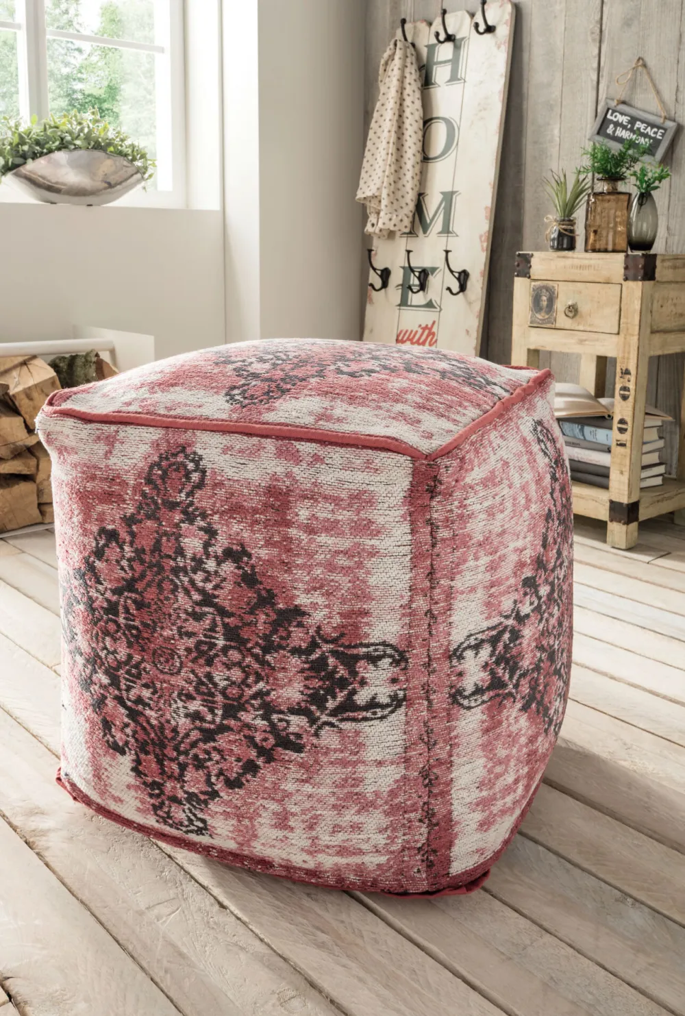 Faktorei Vintage-Sitzhocker ANTIQUITY