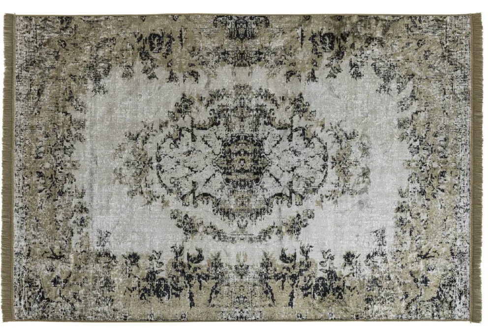 Faktorei Vintage-Teppich VAN DYCK mit Fransen