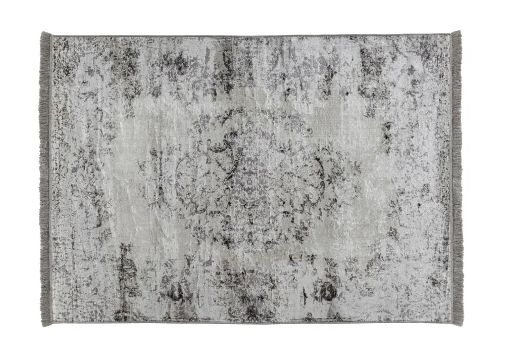 Faktorei Vintage-Teppich VAN DYCK mit Fransen