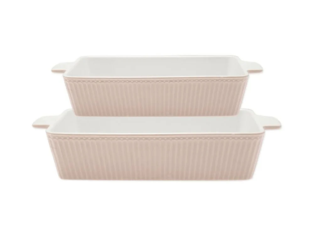 GreenGate Auflaufform Alice rechteckig 2er Set