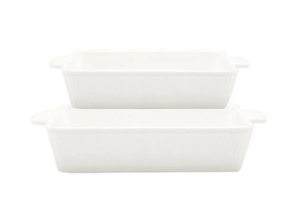 GreenGate Auflaufform Alice rechteckig 2er Set