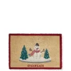 GreenGate Fussmatte Schneemann weiß