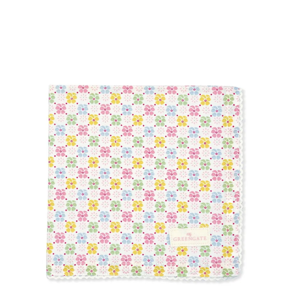 GreenGate Stoffserviette mit Spitze Edie White